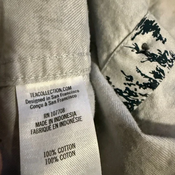 Tea Collection Forest Toile Button Shirt - Picture 7 of 7